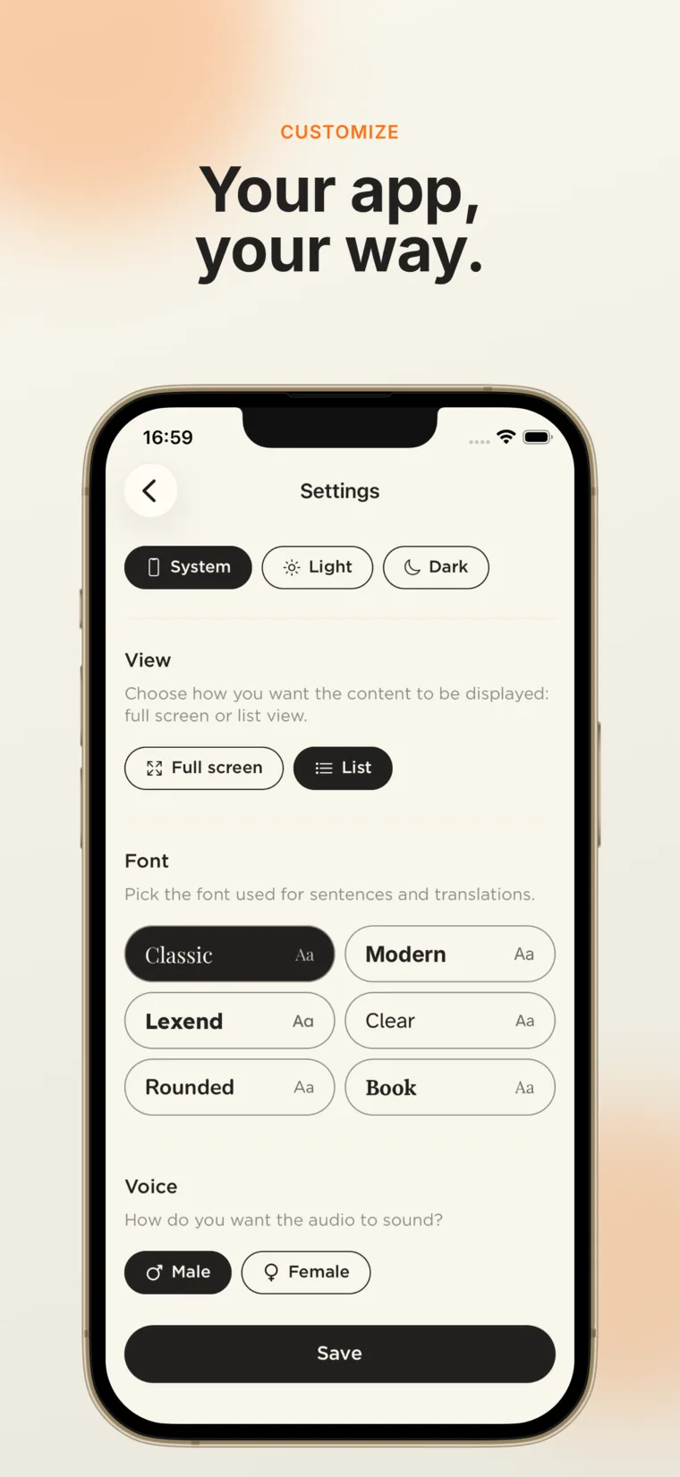 Phraase app screenshot 5